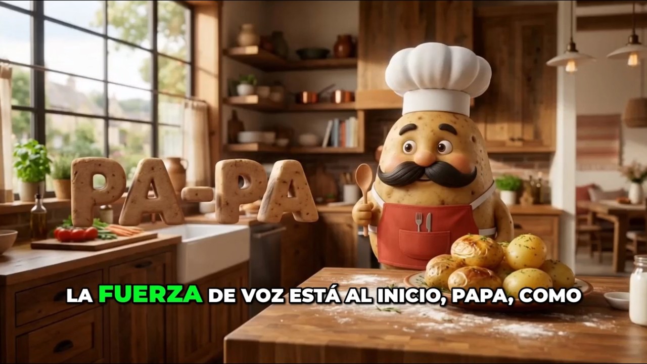 Miniatura de Aprende la diferencia entre papa y papá: El poder de la tilde
