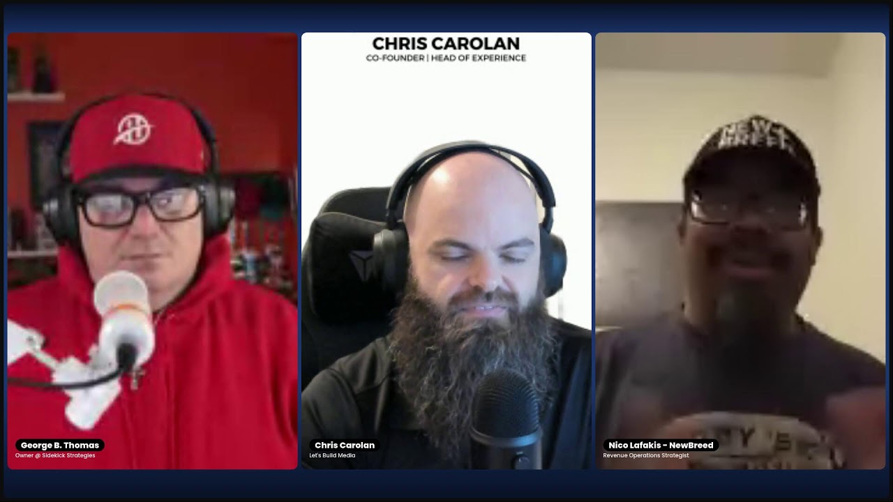 Let's Build AI Skills Daily featuring George B. Thomas and Nico Lafakis