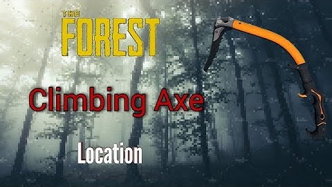 How To Get The CLIMBING AXE in The Forest | 2021