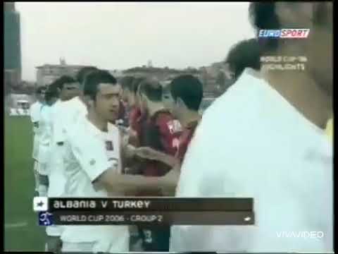 Arnavutluk 0-1 Türkiye. Dünya kupası 2006. Eleme maçı. Özet