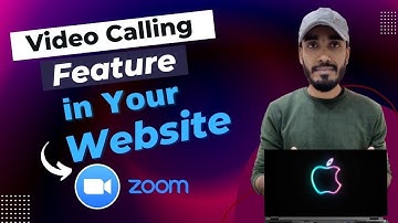 Add video calling feature in your website | link zoom aap in website | free video calling zoom app