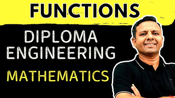 Diploma Sem 1 Maths - GTU | Functions in Diploma Maths | GTU Polytechnique Maths | Di01000021
