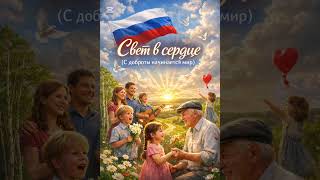 🇷🇺 Свет в сердце (С доброты начинается мир) #musicai #music #музыкa