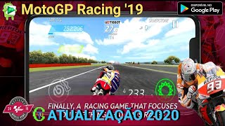 MOTOGP RACING '19 - NOVA ATUALIZAÇÃO 2020 | GAMEPLAY DOS PRIMEIROS MINUTOS NO ANDROID screenshot 5