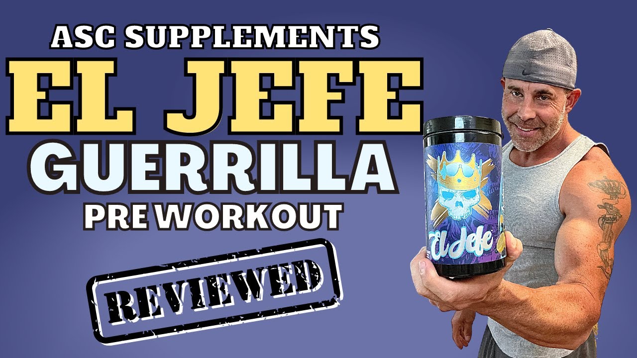 ASC Supplements El Jefe Guerrilla Series Pre Workout Review 🦍 GORILLA