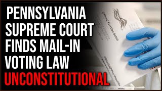 ⁣Pennsylvania Court Rules Mail-In Voting Unconstitutional, Republicans WON