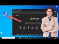 How to create website app in microsoft edge  create desktop shortcuts to websites with edge