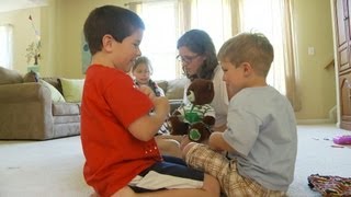 air force family copes while dad is deployed