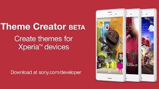 Create themes for Xperia devices with Theme Creator BETA screenshot 3