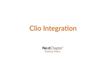 Training: Clio Integration