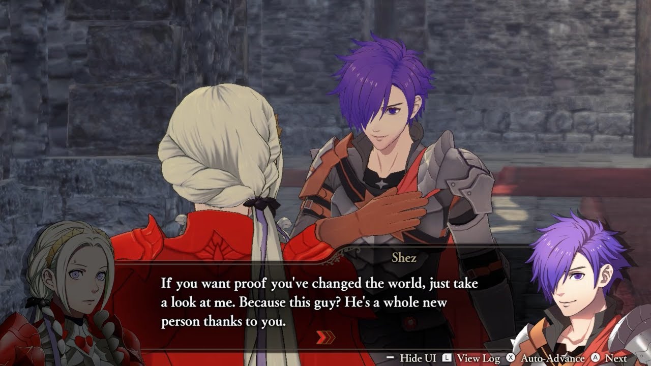 [Fire Emblem Warriors: Three Hopes] Shez & Edelgard Support Conversations