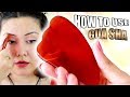 HOW TO USE GUA SHA FACIAL MASSAGING TOOL | Tips and Full Demo