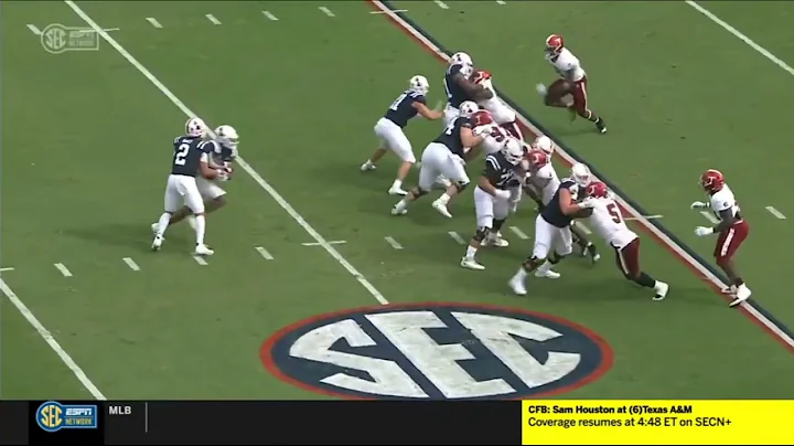 Zach Evans and Quinshon Judkins vs Troy | Ole Miss...
