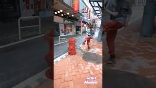 What to do if a fire hydrant ⛽ leaks #shorts #vfx