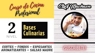 Curso Profesional de Cocina: Fundamentos y Salsas Maestras