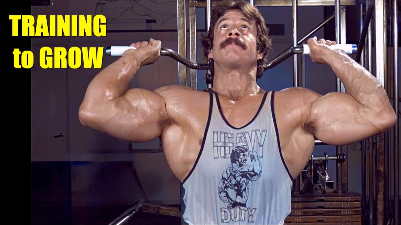 MIKE MENTZER: TRAINING TO GROW #mikementzer  #gym  #motivation  #training #bodybuilding