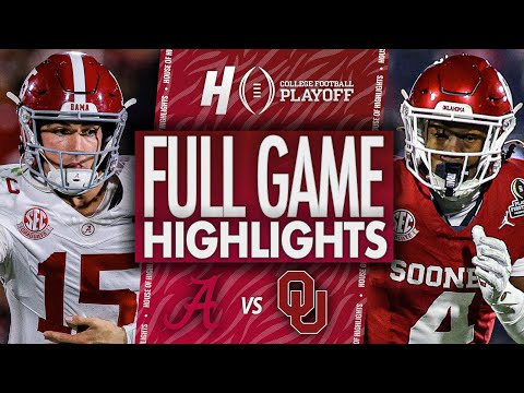 Alabama vs Oklahoma - FULL GAME HIGHLIGHTS | December 19, 2025 College Football Playoff