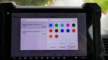 Datalogging and axis change autel tool