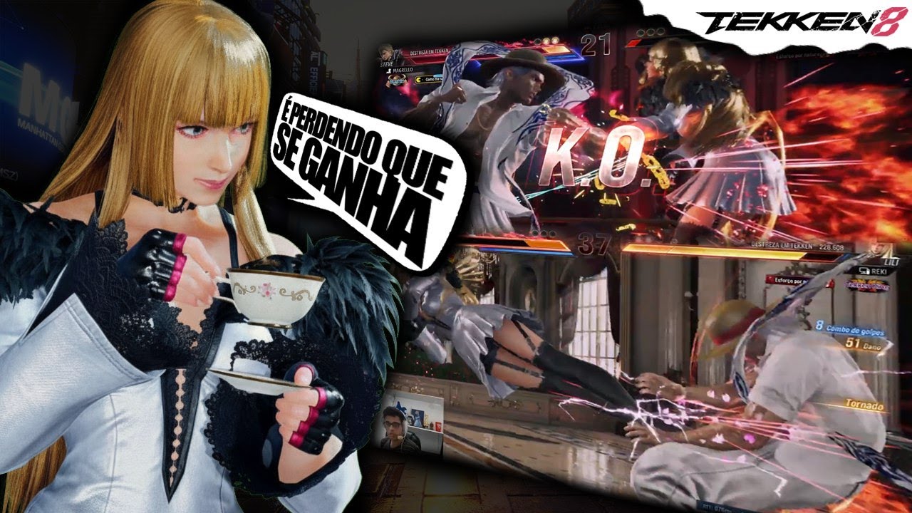 É Perdendo Que Se GANHA / cortes TEKKEN stream BR #6