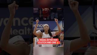 Angel to the Fever crowd after her clutch bucket 🔥