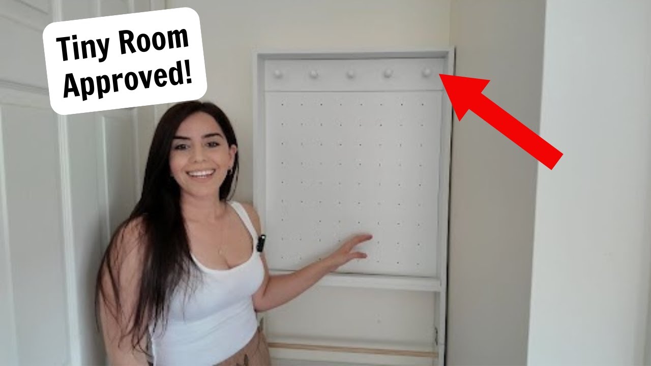 Genius Small Space Hack – This Behind-the-Door Shelf Is a Must!