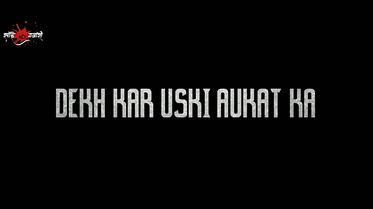 Maari 2 Attitude Dialogue Status [ Hindi ] South Indian