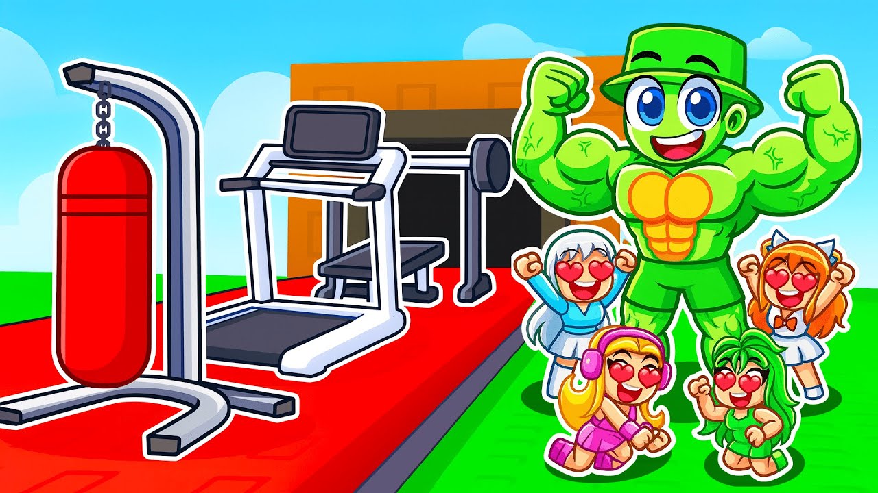 GEMI joue à Steal A Gym dans Roblox !