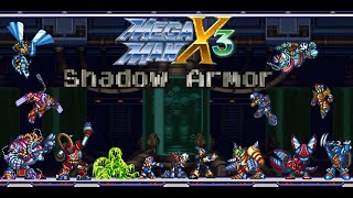 Megaman X3: Shadow Armor Vs All Bosses