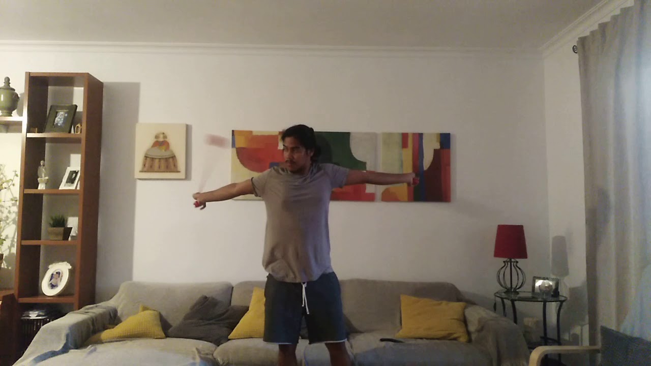 ฝึกเล่น poi ..(poi practice ) / Sid fire control ..