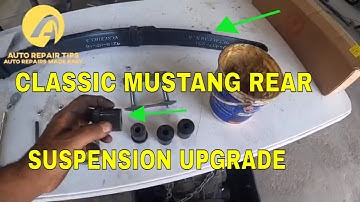 How to INSTALL leaf springs ON a classic mustang