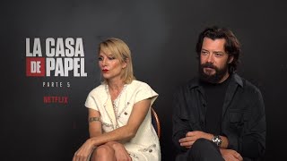 'La Casa de Papel' T5 | Entrevista a Álvaro Morte y Najwa Nimri