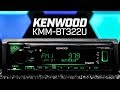 Kenwood KMM-BT322U - Single DIN Bluetooth - No Disc Slot