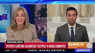 Congressman Subramanyam Discusses Jeffrey Epstein Files and the Deposition of Richard Kahn on MSNOW