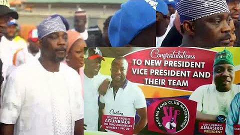 Arrival of Oganla Alabi Pasuma @ PFC Inauguration