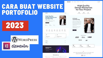 FULL LENGKAP CARA BUAT WEBSITE PORTOFOLIO UNTUK PEMULA SAMPAI JADI