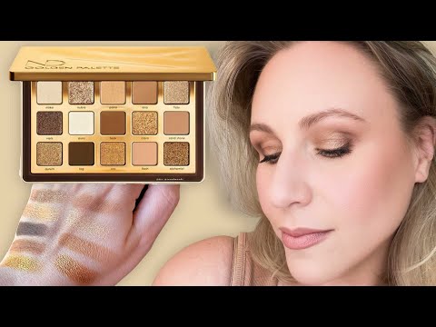 NATASHA DENONA GOLDEN PALETTE: Swatches, application, worth it?