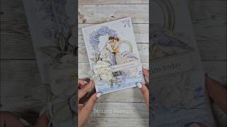 ✂️romantic canvas for my craftroom feat.@Stamperiainternational products.#shortsfeed #scrapbooki