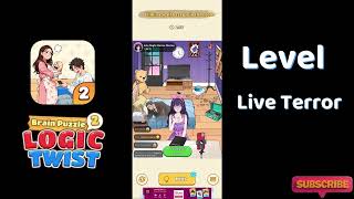 Brain Puzzle 2 Logic Twist Live Terror Answers 🧠🧩 | Funny Brain