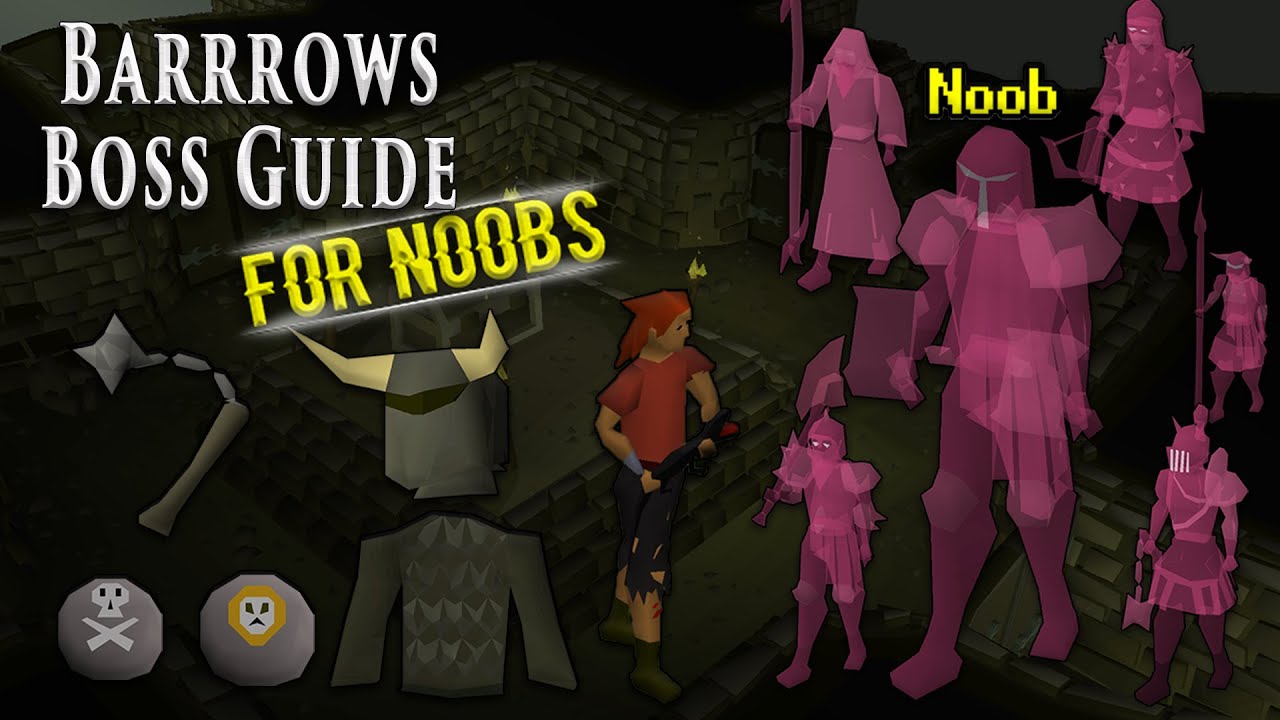 OSRS Barrows Boss Guide For Noobs - YouTube
