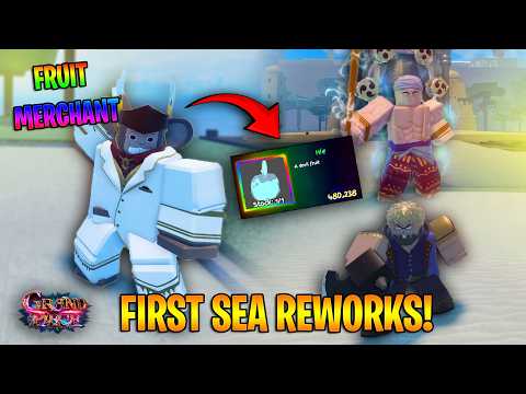 [GPO] NEW FRUIT DEALER + FIRST SEA REWORKS?? (START PLAYING NOW)
