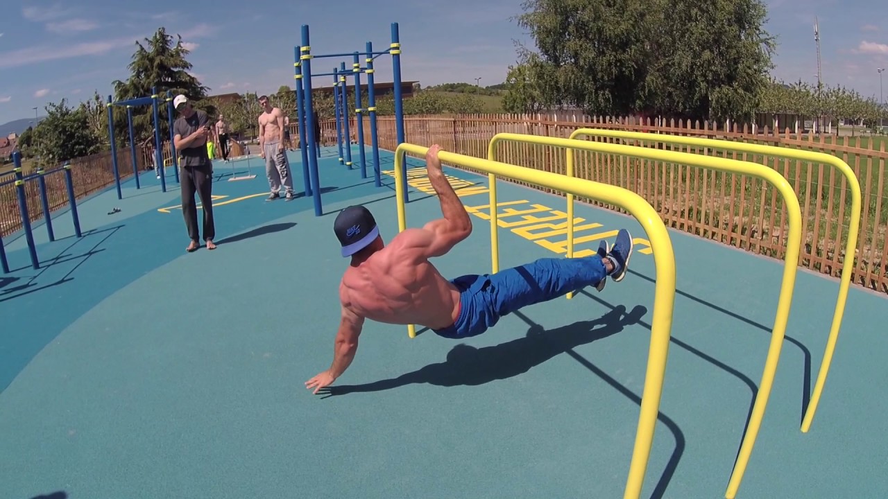 Park ETOY!  Biggest Area for Street Workout in Switzerland !