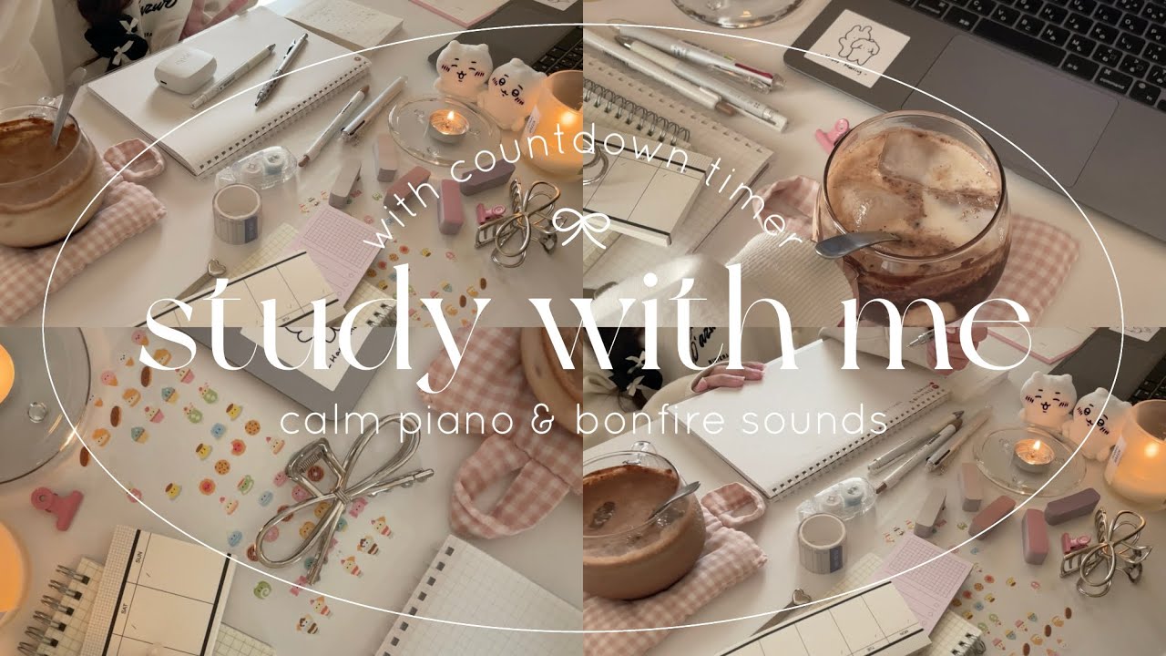【 🕰️ study with me 】やる気が出ない時にでもぜひ🦤!⊹⁺˖ / ゆるゆる勉強会¨̮