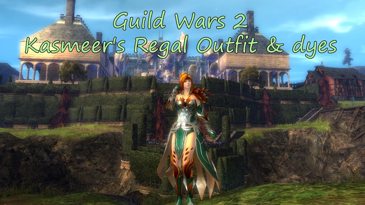 Guild Wars 2 Kasmeer's Regal Outfit & dyes