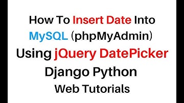 Python Django DateTime Picker and full stack development