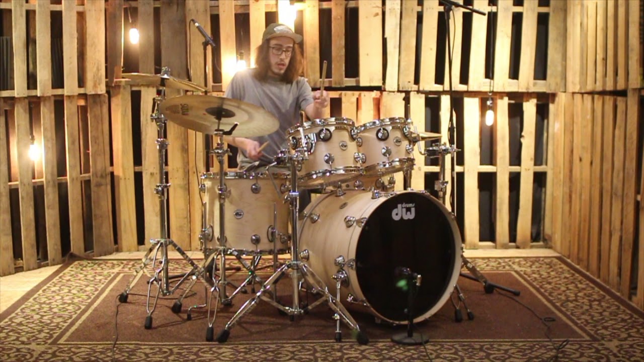 DW Collector's Natural Satin Oil Drum Set - 22,10,12,16,5.5x14 - SO