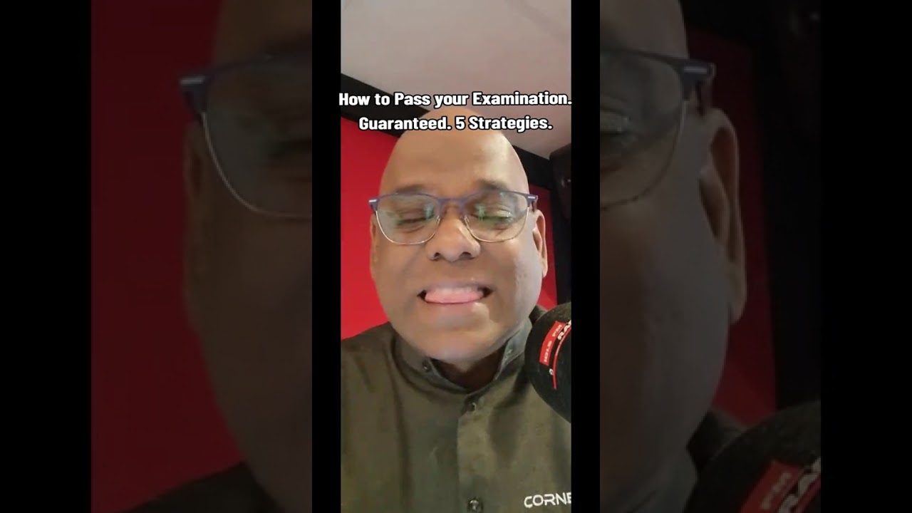 How to Guarantee You Pass Your Matriculation Examination. 