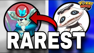 The RAREST Yokai to befriend  in Yokai Watch😲 (all games) Pandanoko, Shiny Yokai