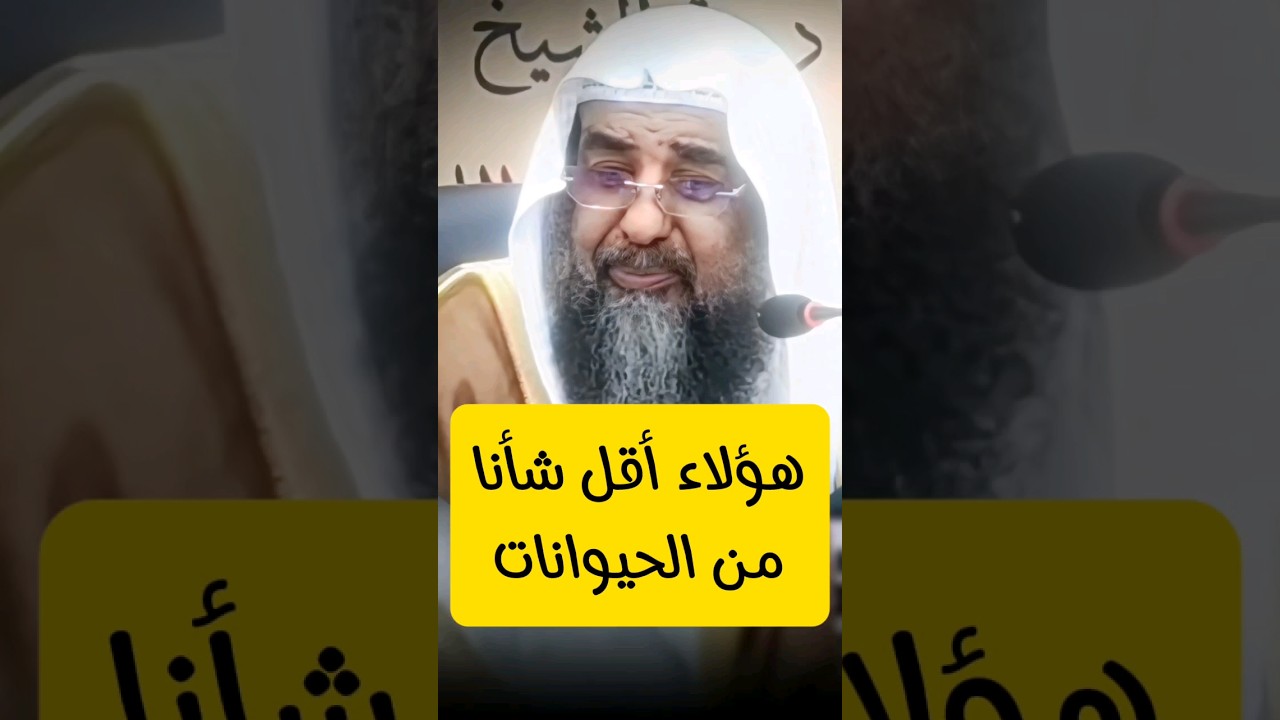 هؤلاء أقل شأنا من.... | الشيخ سليمان الرحيلي