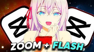 Zoom + Flash [CapCut Tutorial]