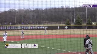 UW-Whitewater Snippet: Baseball vs. UW-Oshkosh